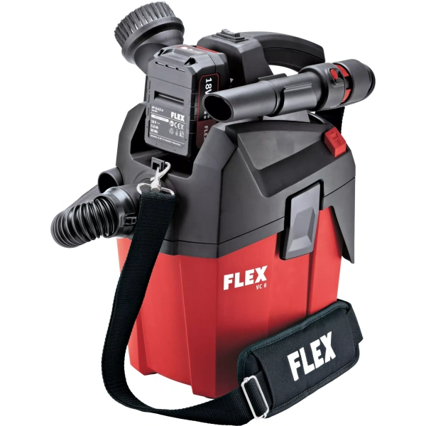Aspirador compacto con limpieza manual del  ltro, 6 l, clase L - Imagen 7