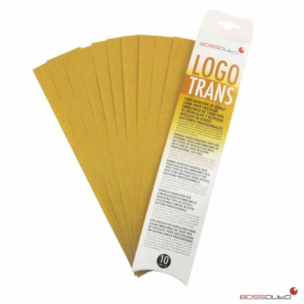 LOGO TRANS Tira adhesiva doble cara 30x5cm (10uds) - Imagen 2