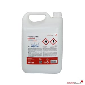 Desengrasante base agua 5Lt. Bossauto.