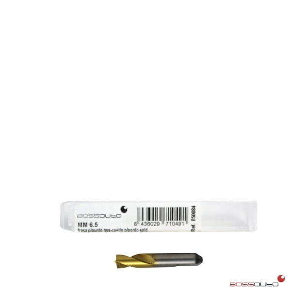 Broca saca puntos soldadura cobalto titanio ø6.5mm - Imagen 2