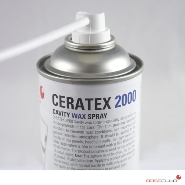 CERATEX 2000 Spray cera de cavidades blanco 500ml. - Imagen 2