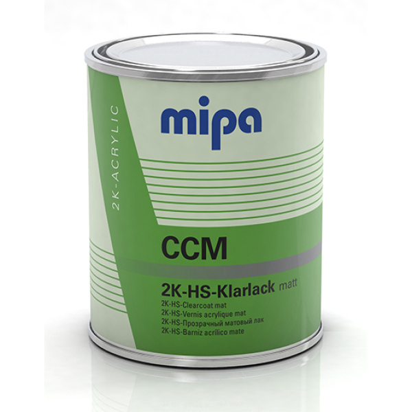 MIPA_2K-KLARLACK CCM MATT – BARNIZ MATE HS 2K (1000 Ml)