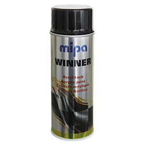 Spray negro brillo / satinado / mate Winner (400ml)